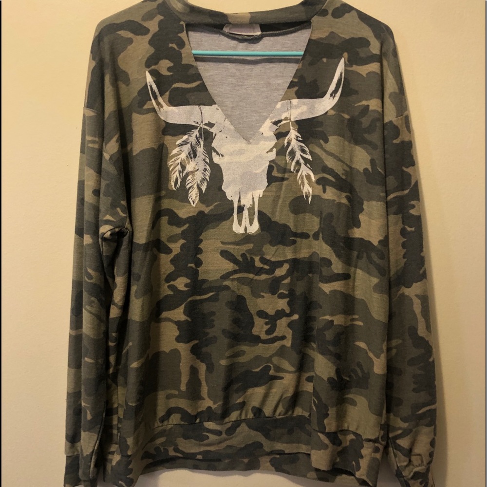 Cute Camo long sleeve